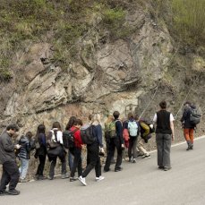 Emiliano Oddone in DC con ADT_Per una lettura del paesaggio geologico delle Dolomiti_Foto Teresa De Toni