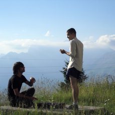 artisti in sopralluogo al brigata cadore