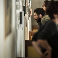 caldo il cielo su borca - 16 maggio 2015 - la mostra di gianni de val al padiglione f - foto giacomo de dona\'