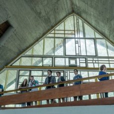 caldo il cielo su borca - 16 maggio 2015 - balconata dell\'aula magna - foto giacomo de dona\'