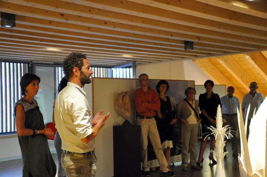 opening \"La cura dello sguardo\"_Museo Paleontologico Rinaldo Zardini di Cortina_foto Elisa Bertaglia