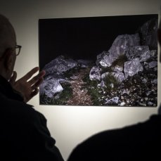 venerdì 12 settembre 2014, doppio opening allo spazio di casso: \"meteorite in giardino\"+\"paths\" - foto giacomo de donà