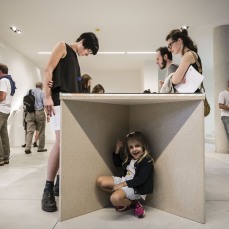 Opening SOLO_SOLO table_SOLO, a group exhibition_foto: Nicola Noro