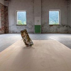Ex Cartiera di Vas, Opening Paper weight, Siège di S.Vendramel con P.Pecham e B.Meoni  Foto: Giacomo De Donà