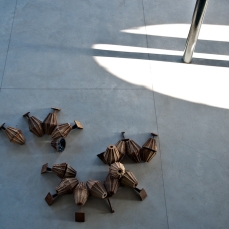 alessandro pavone, innesco, assemblaggio, ferrofusioni, dimensioni variabili, 2011, foto a. montresor