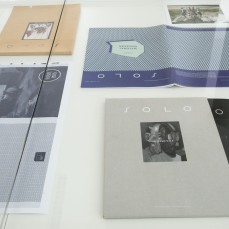 SOLO un tavolo con Giuliano Sala e Matthias Weischer_SOLO, a group exhibition_foto: Nicola Noro