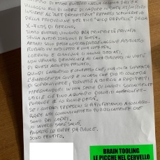 confessione sotto dettatura