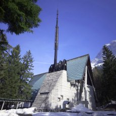 villaggio eni di borca di cadore_nostra signora del cadore (carlo scarpa edoardo gellner)_foto giacomo de donà