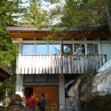 villaggio eni di borca di cadore_una delle 280 villette gellneriane del complesso_foto archivio dc