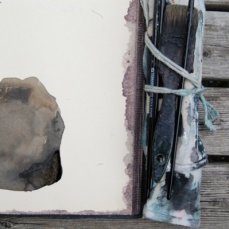 denis riva, in residenza ad andraz per la mostra